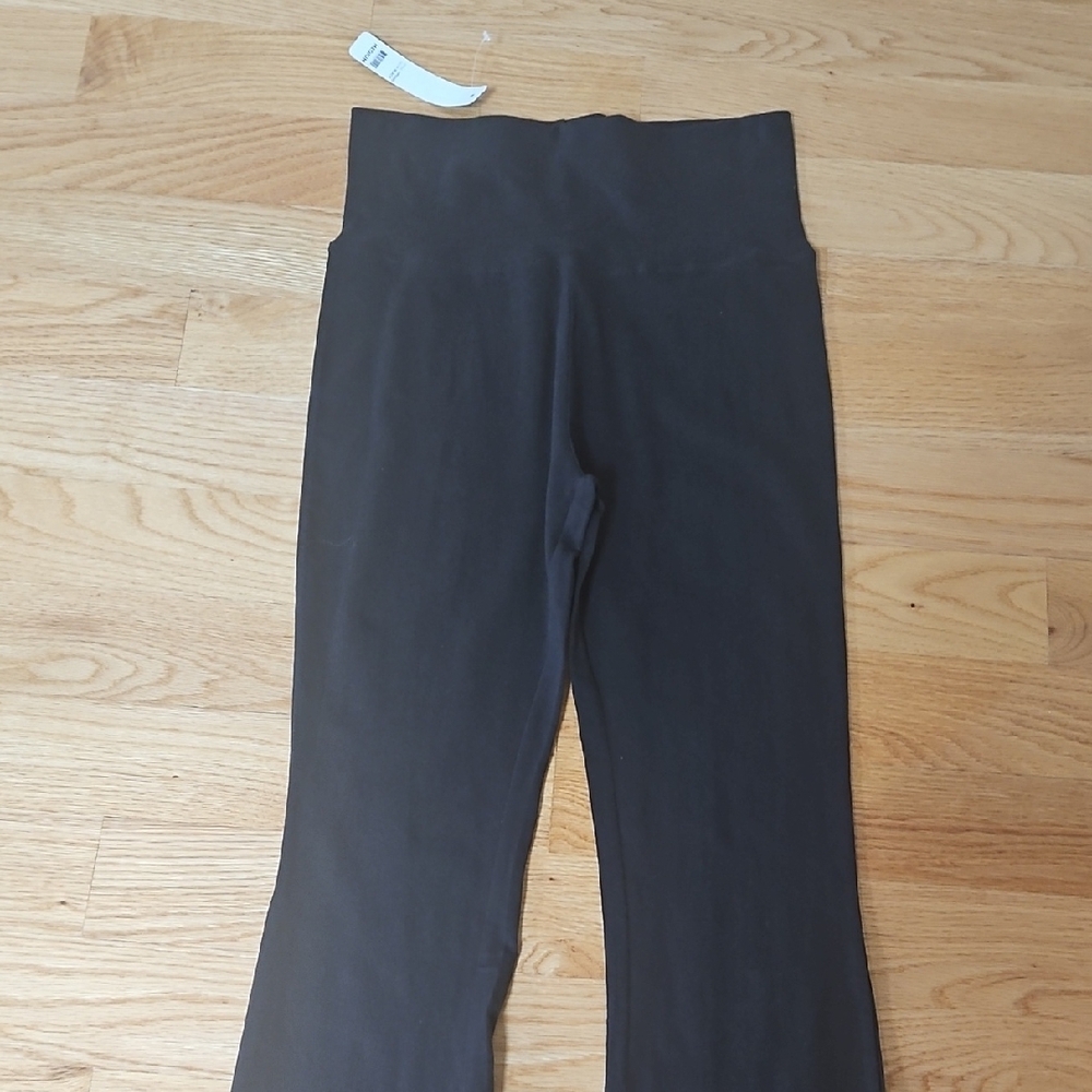 High-Waisted Black Leggings